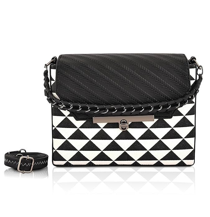 RISHYA CREATIONS Confidence-Boosting Elegant Stylish Trendy Side bag for women| Scratch-resistant Premium Vegan material| Side sling bag for women| Cross bag for women| Small handbags for women|