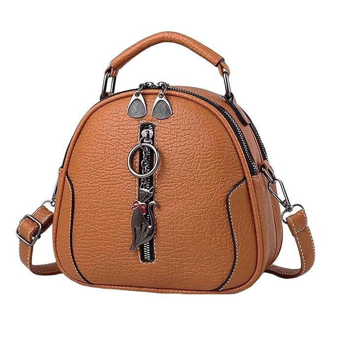 INOVERA (LABEL) Sling Bag for Women | Faux Leather Cross body Bags for Girls | Travel Shoulder Handbag with Adjustable Strap