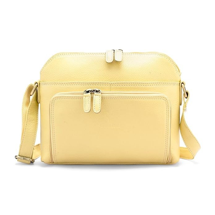 Goatter Genuine Leather Casual Sling Bag for Girls and Women
